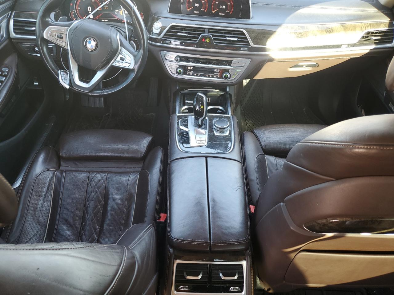 2016 BMW 7er VIN WBA7E2C51GG503912 Copart auction photo, side damage thumbnail 8