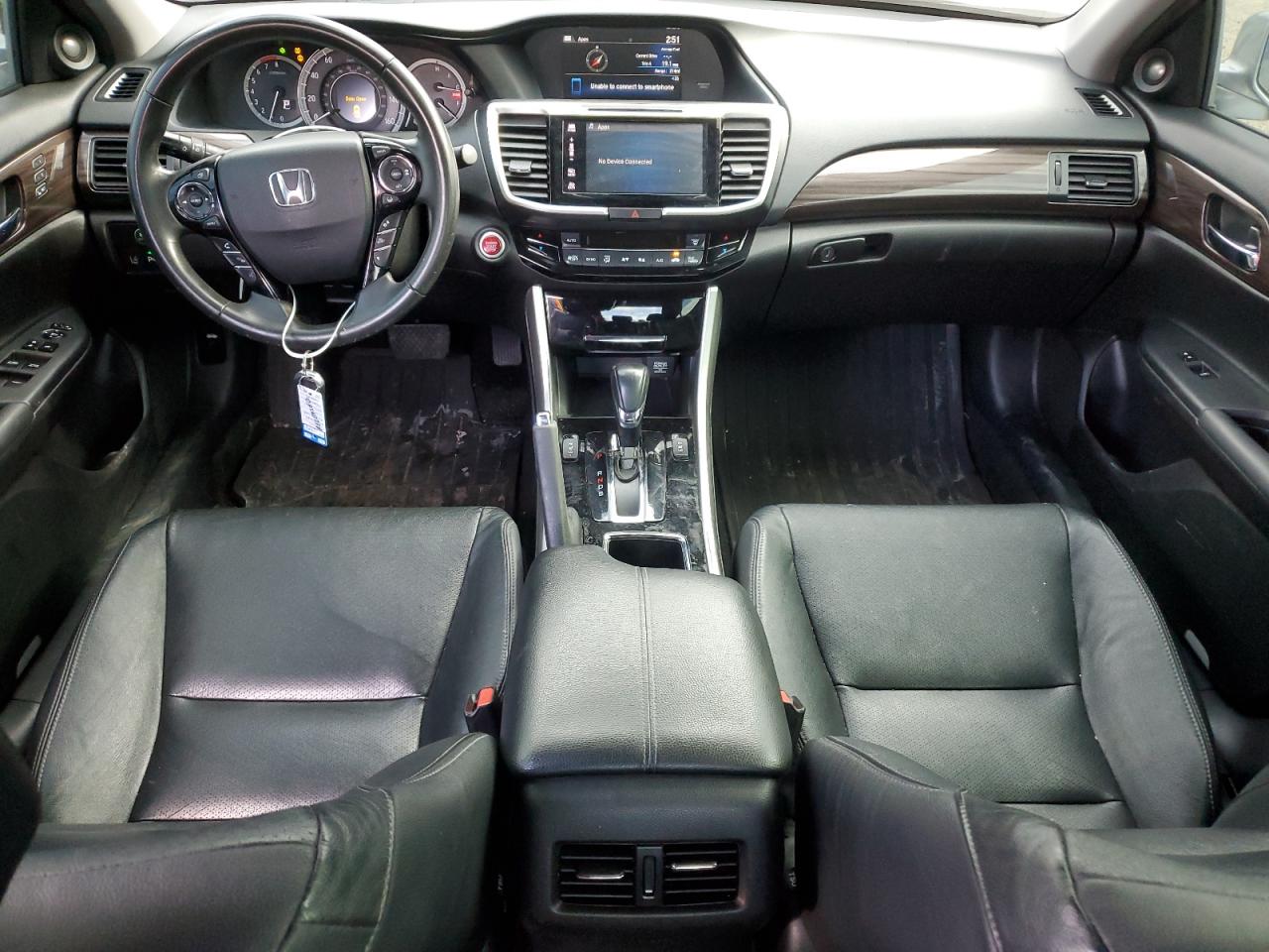 2017 Honda Accord VIN 1HGCR3F97HA043719 Copart auction photo, front end damage thumbnail 8