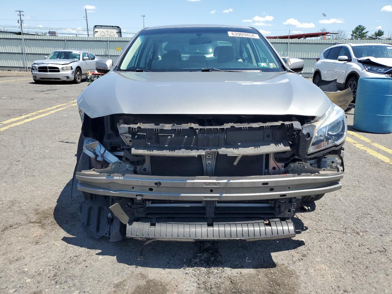 2016 Subaru Legacy VIN 4S3BNAC67G3011473 Copart auction photo, front end / side damage thumbnail 5