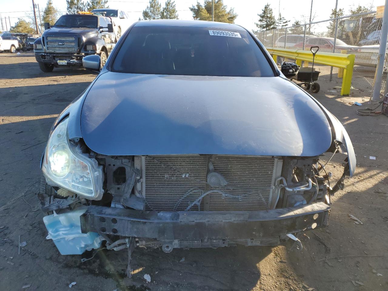 2009 Infiniti G VIN JNKCV61F49M364219 Copart auction photo, front end damage thumbnail 5
