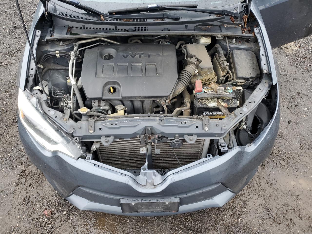 2014 Toyota Corolla VIN 2T1BURHE9EC110396 Copart auction photo, front end / side damage thumbnail 11