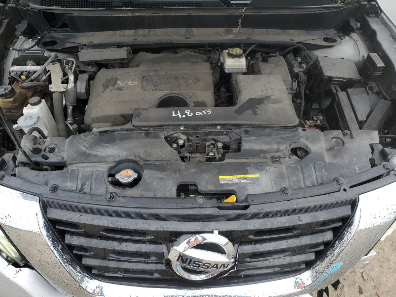 2019 Nissan Pathfinder VIN 5N1DR2MN4KC642601 Copart auction photo, front end / rear end damage thumbnail 13