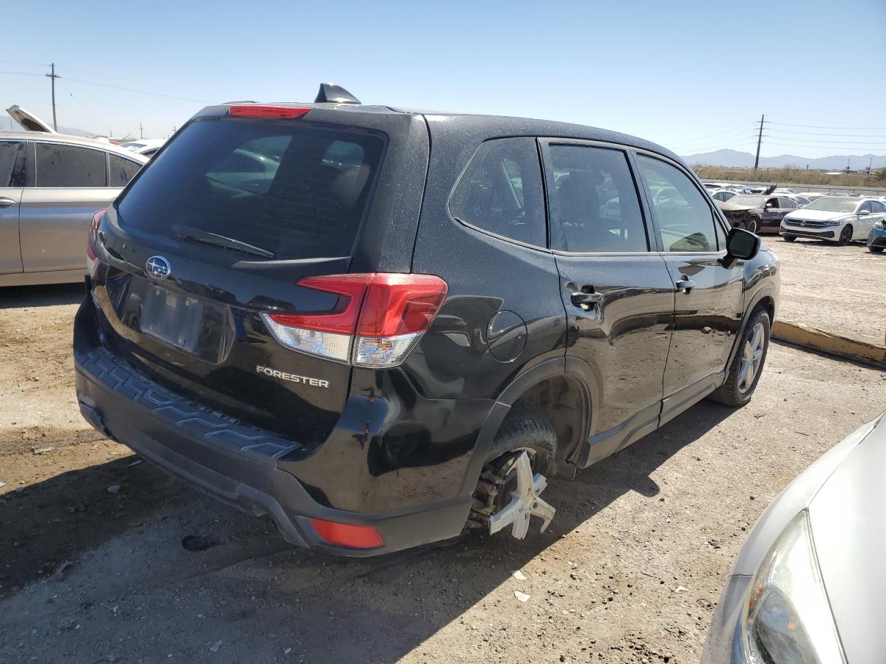 2020 Subaru Forester VIN JF2SKAAC4LH607589 Copart auction photo, undercarriage / rear end damage thumbnail 3