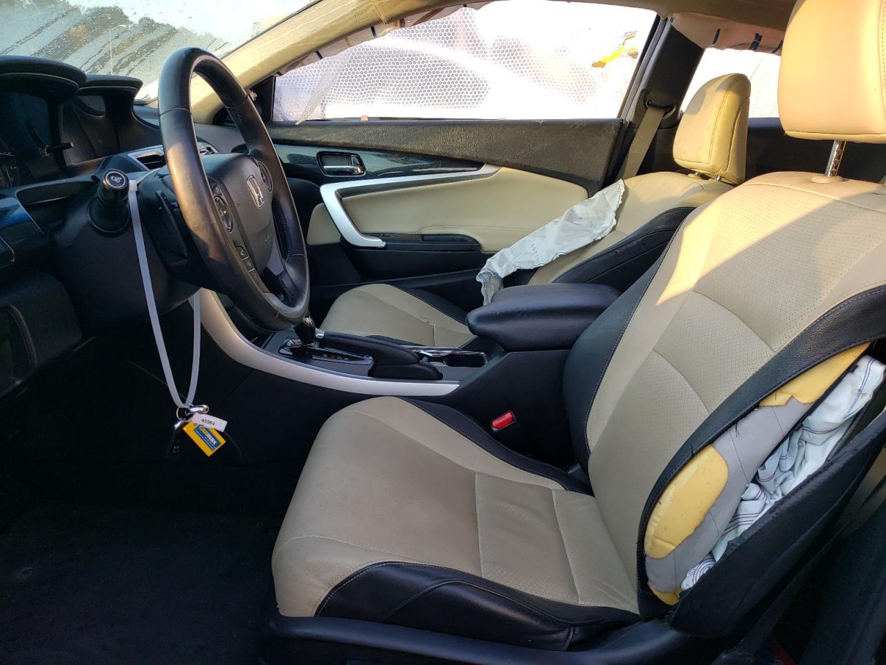 2014 Honda Accord VIN 1HGCT2B8XEA005762 Copart auction photo, side damage thumbnail 10