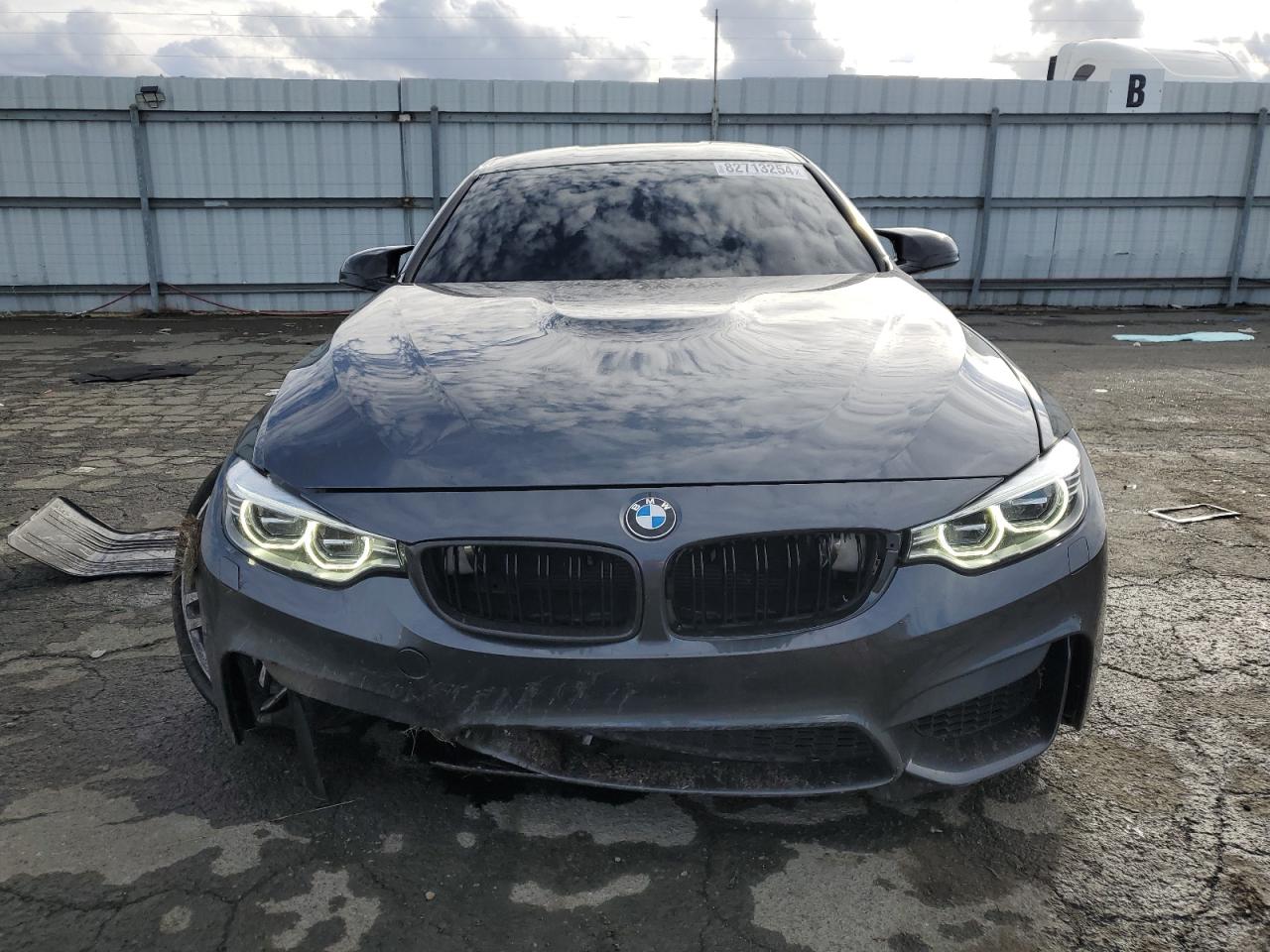 2016 BMW M4 VIN WBS3R9C54GK338670 Copart auction photo, front end / undercarriage damage thumbnail 5