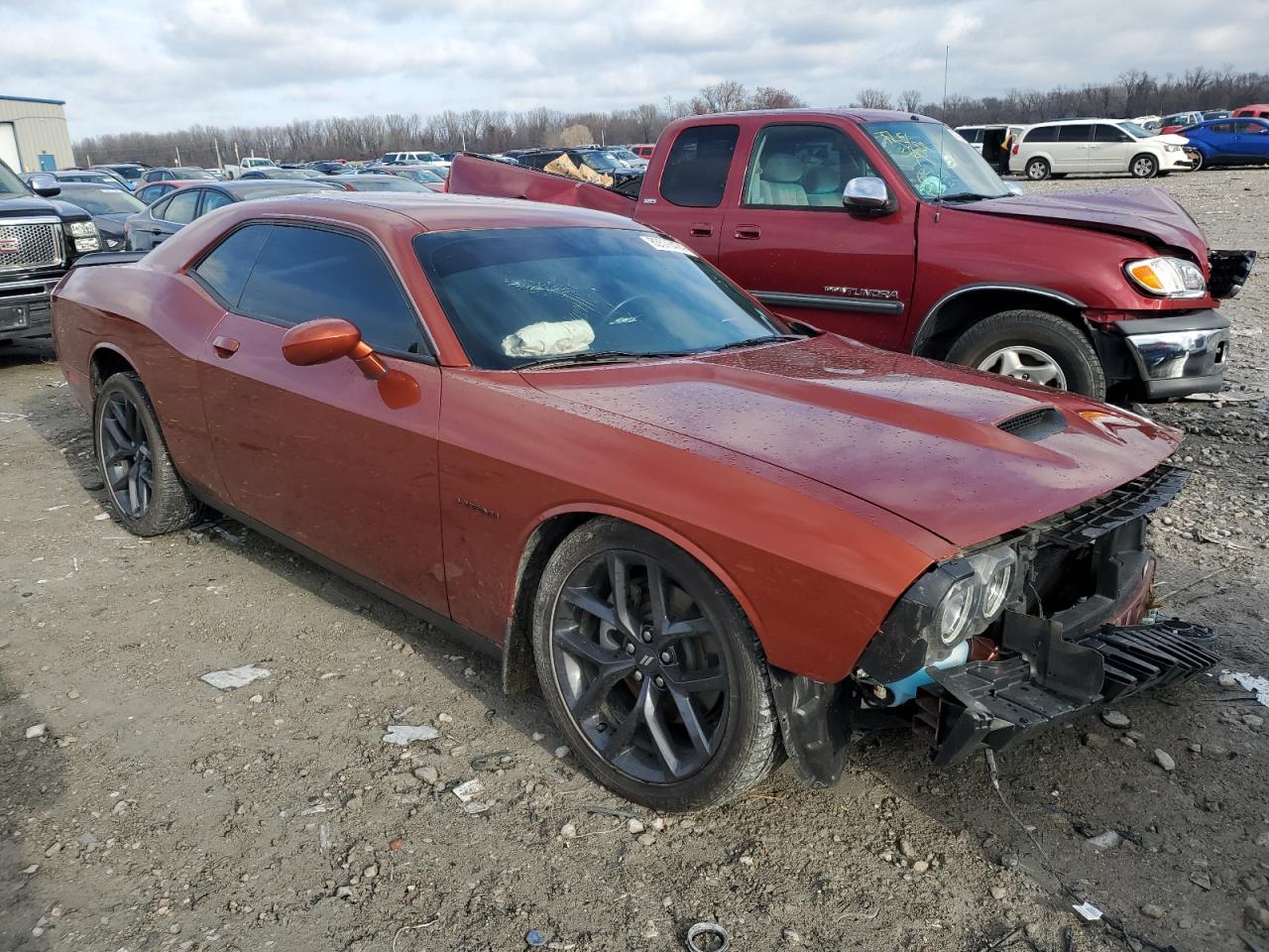 2021 Dodge Challenger VIN 2C3CDZBT0MH623640 Copart auction photo, front end damage thumbnail 4