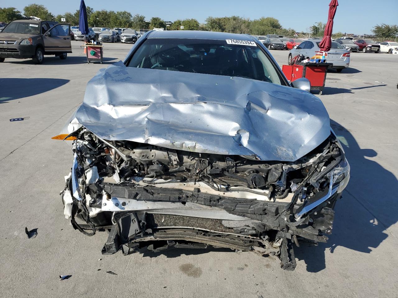 2018 Toyota Camry VIN 4T1B11HK6JU556336 Copart auction photo, front end damage thumbnail 5
