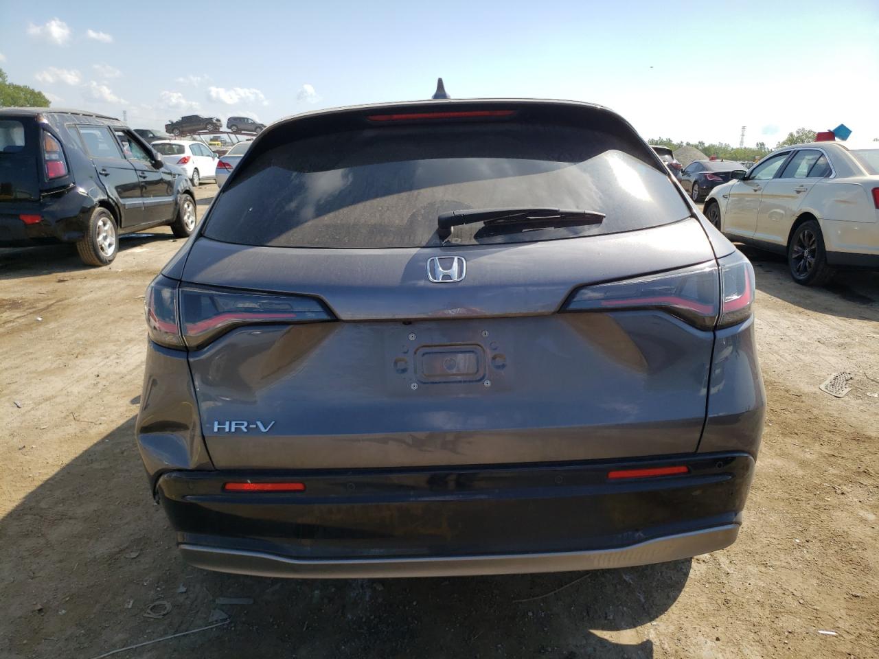2024 Honda HR-V VIN 3CZRZ2H73RM707611 Copart auction photo, all over / undercarriage damage thumbnail 6