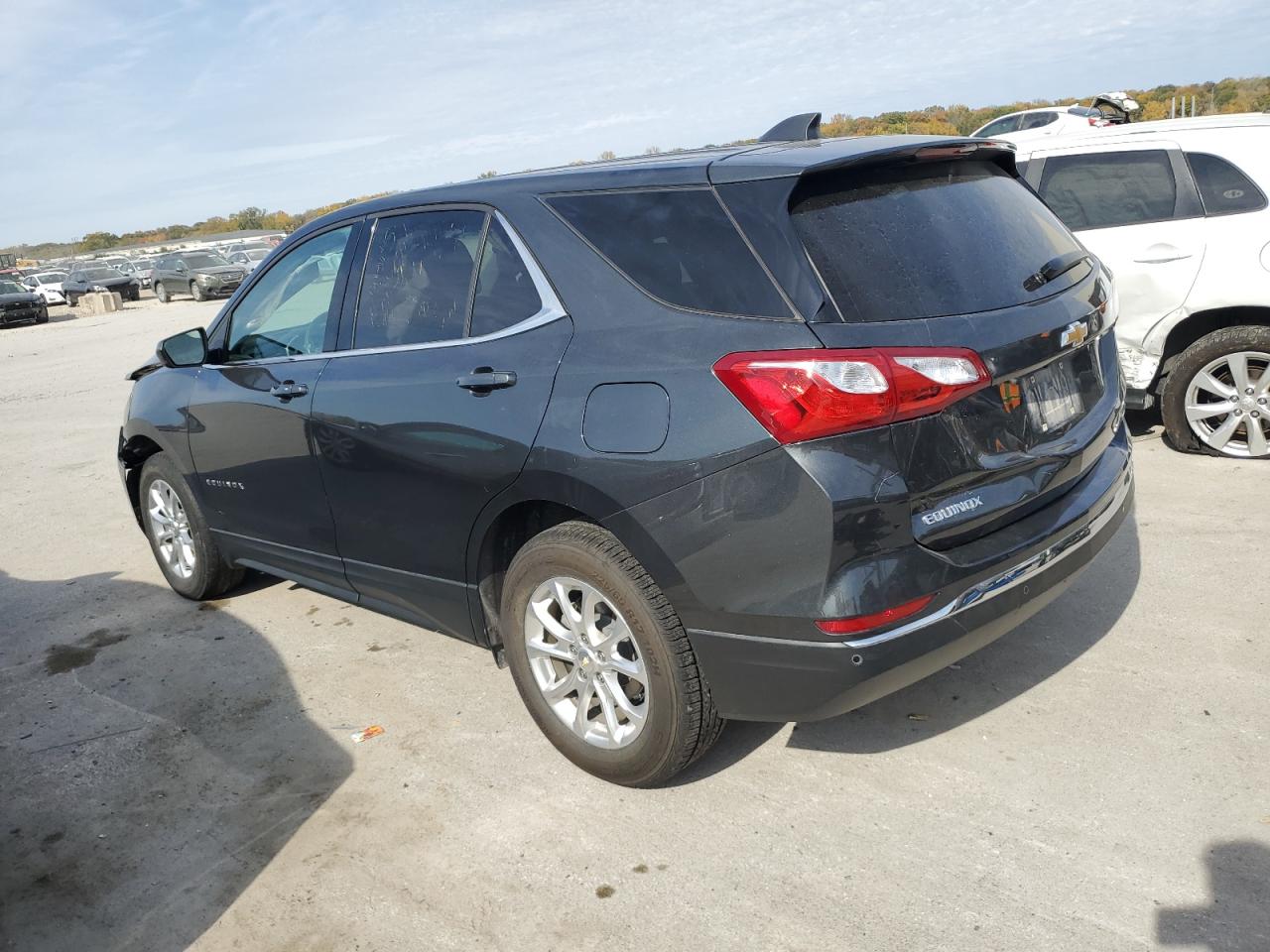 2020 Chevrolet Equinox VIN 2GNAXTEV7L6259030 Copart auction photo, front end / mechanical damage thumbnail 2