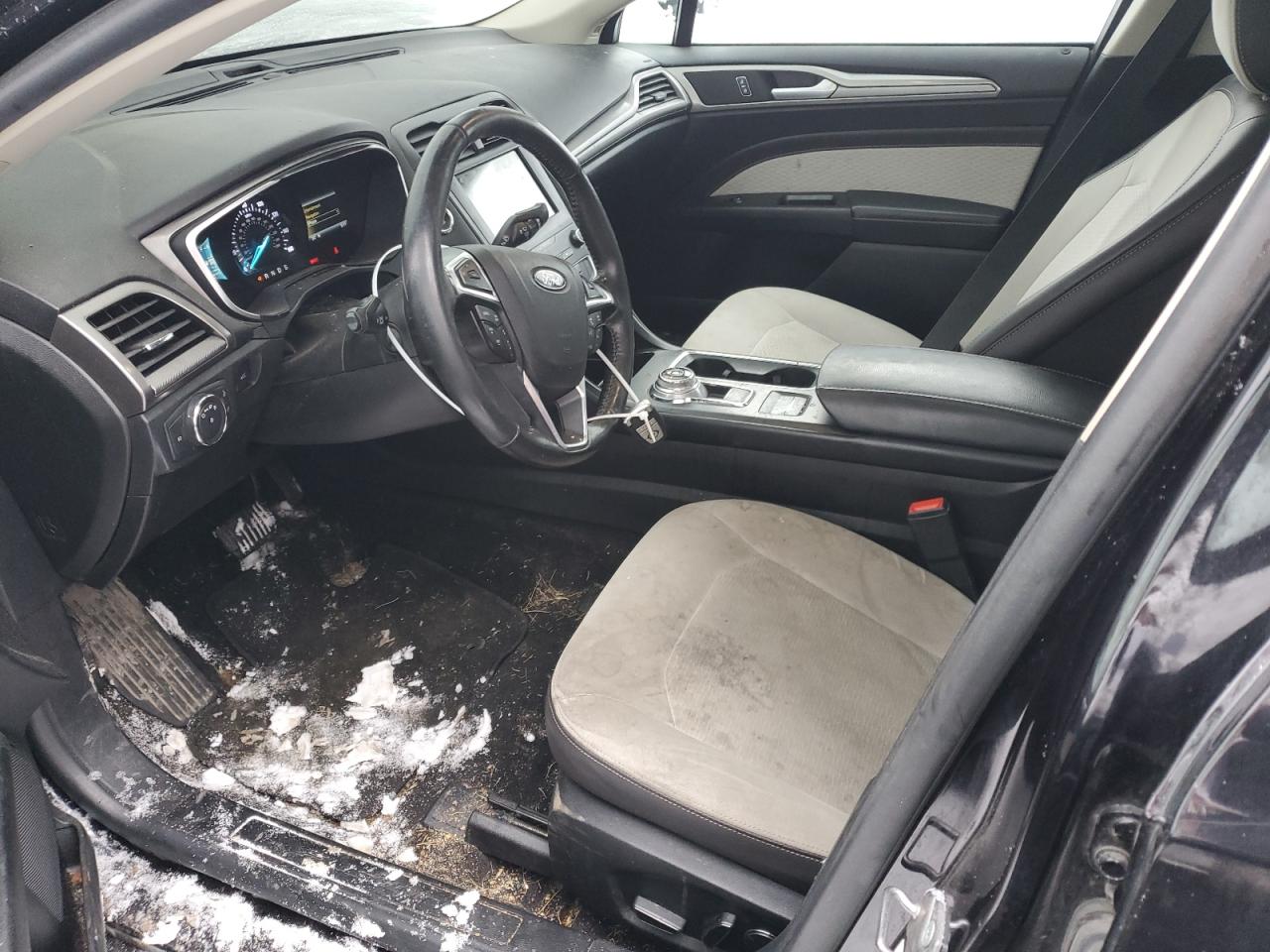 2019 Ford Fusion VIN 3FA6P0HD3KR227883 Copart auction photo, all over damage thumbnail 7