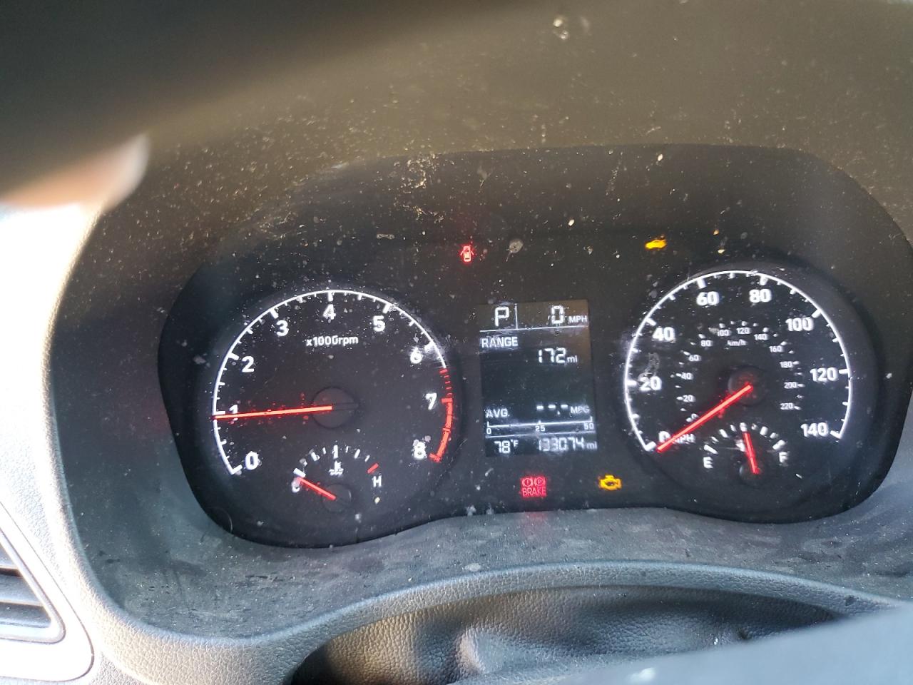 2018 Hyundai Accent VIN 3KPC24A30JE034102 Copart auction photo, rollover / water/flood damage thumbnail 9