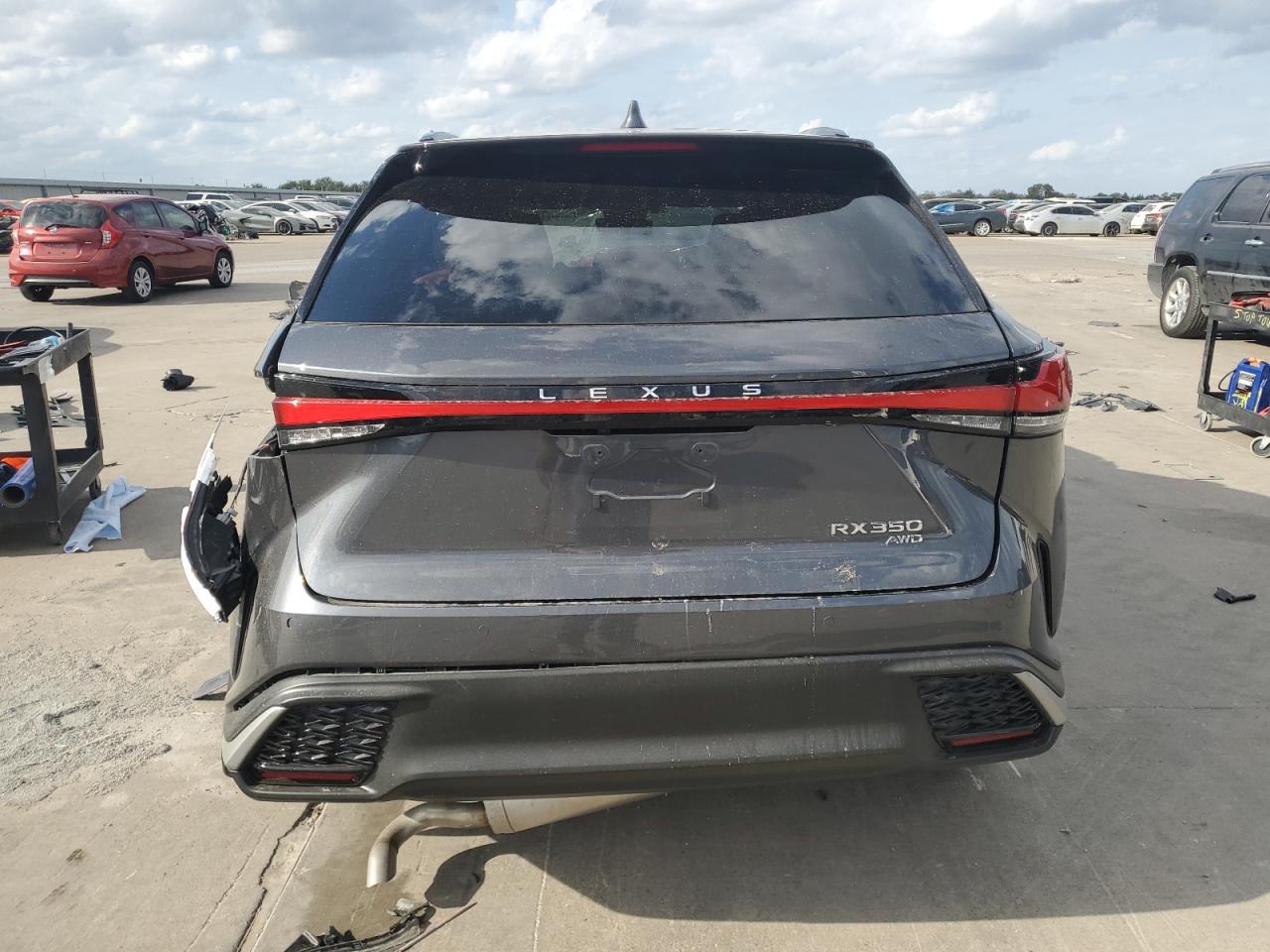 2024 Lexus RX VIN 2T2BAMCA0RC060702 Copart auction photo, front end / rear end damage thumbnail 6