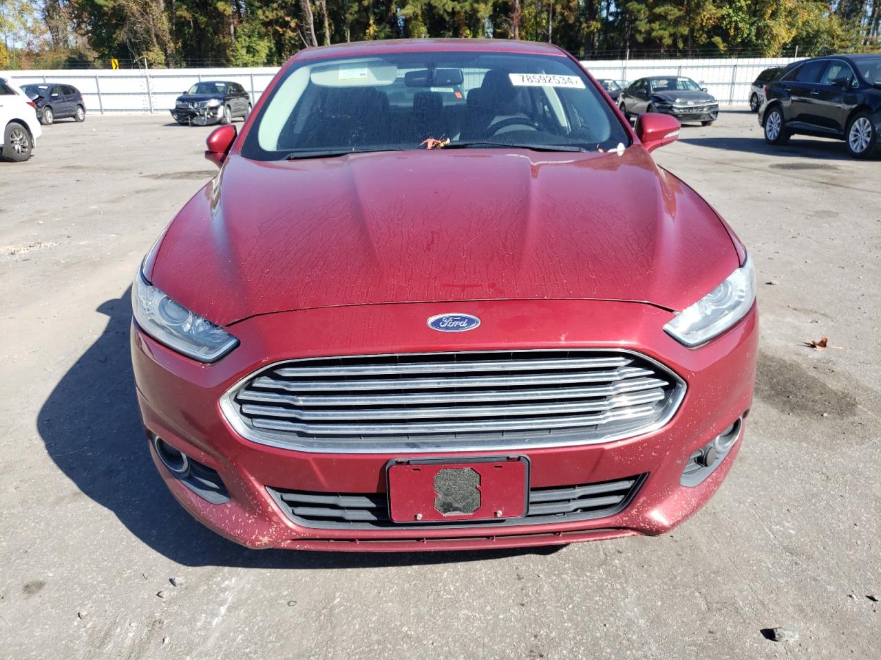 2016 Ford Fusion VIN 3FA6P0T94GR387247 Copart auction photo, rear end damage thumbnail 5