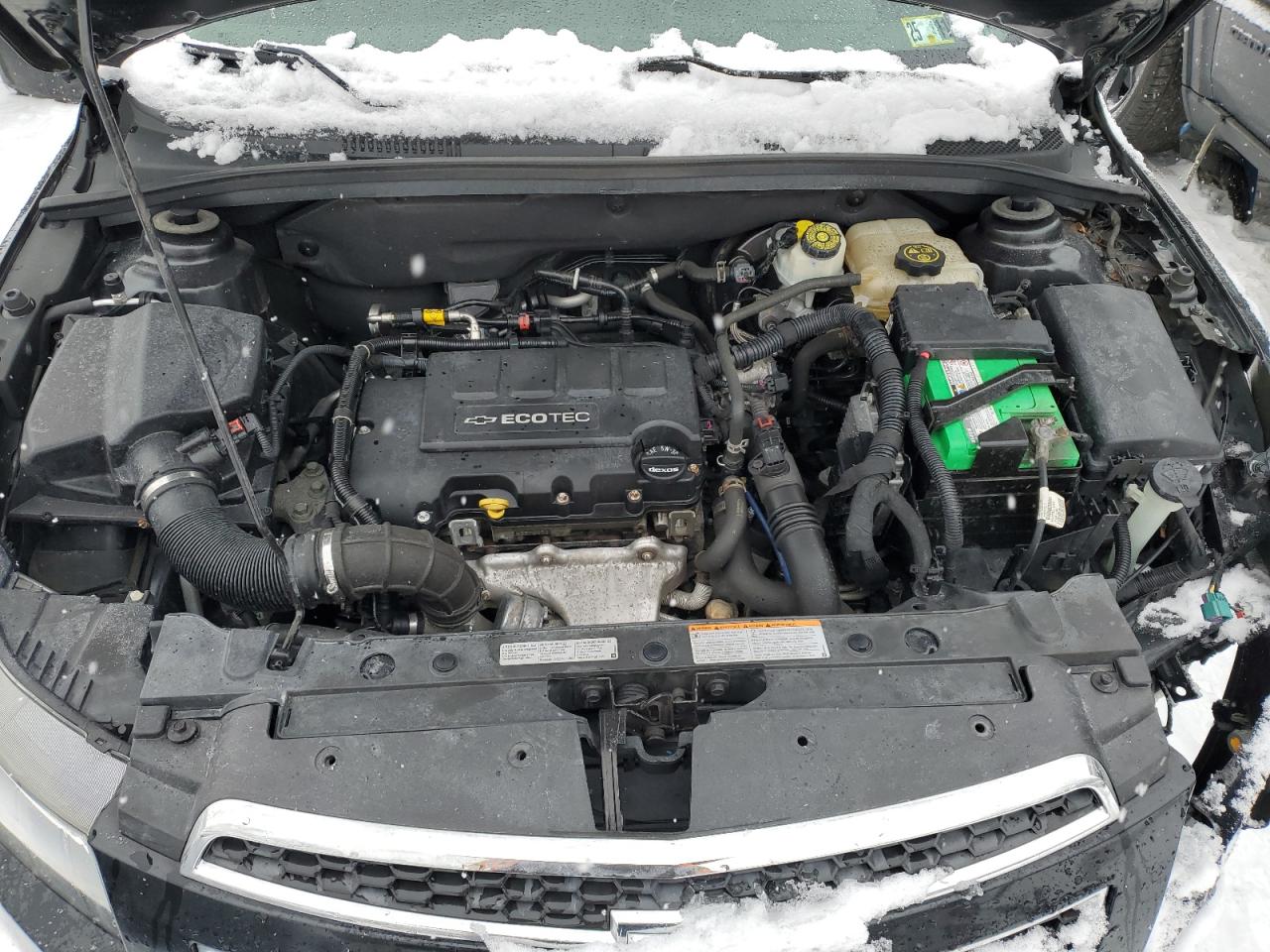 2014 Chevrolet Cruze VIN 1G1PC5SB3E7304805 Copart auction photo, front end damage thumbnail 11