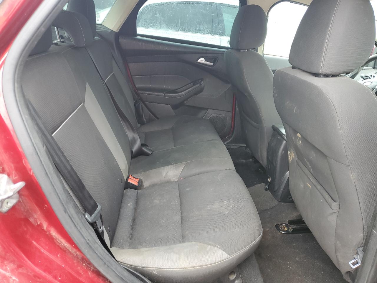 2014 Ford Focus VIN 1FADP3K28EL194303 Copart auction photo, side / rear end damage thumbnail 10