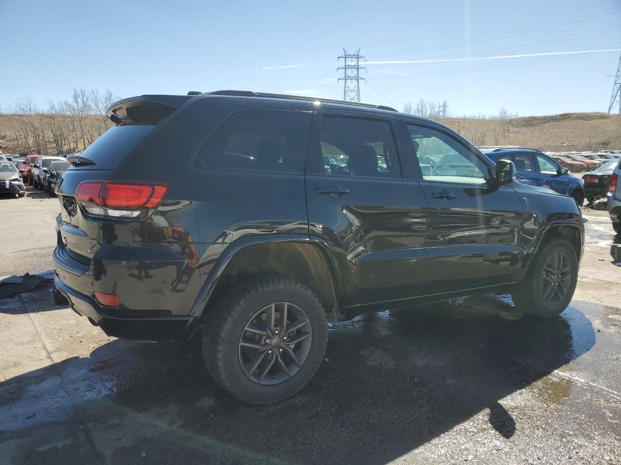 2016 Jeep Grand Cherokee VIN 1C4RJFBG4GC447988 Copart auction photo, front end damage thumbnail 3