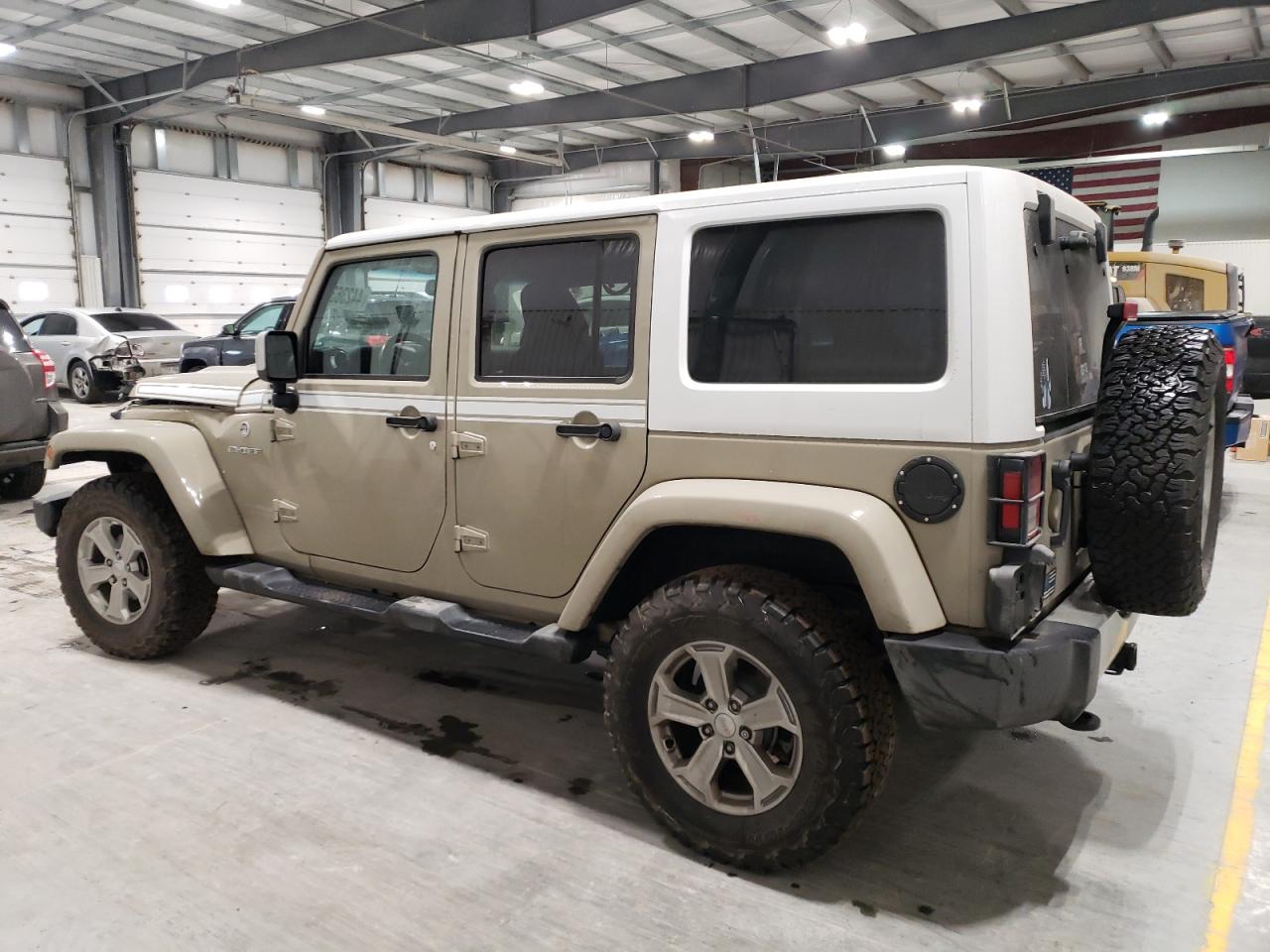 2017 Jeep Wrangler VIN 1C4BJWEG9HL620869 Copart auction photo, all over damage thumbnail 2
