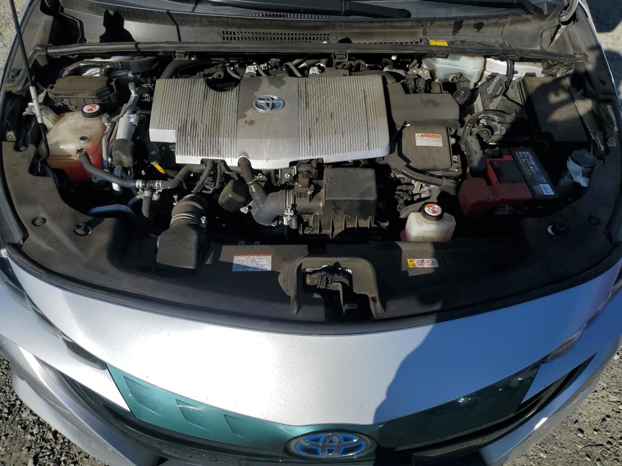 2018 Toyota Prius VIN JTDKARFP2J3073403 Copart auction photo, rear end / side damage thumbnail 11