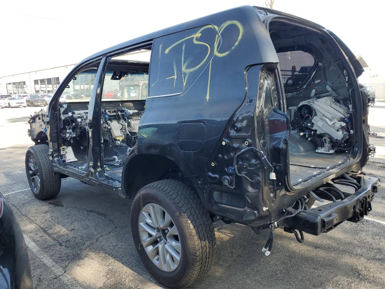 2023 Lexus GX VIN JTJAM7BX9P5379974 Copart auction photo, stripped damage thumbnail 2
