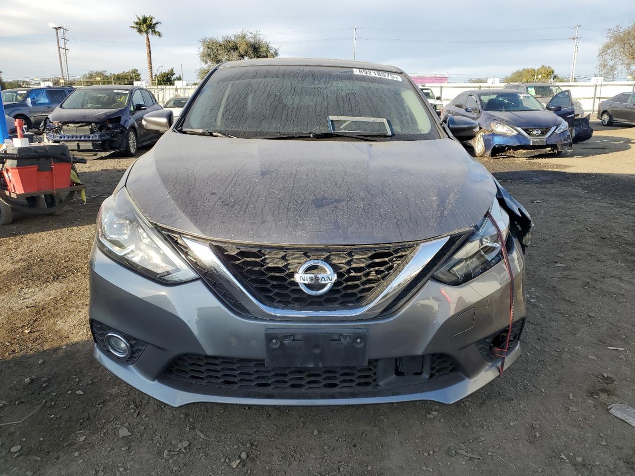 2017 Nissan Sentra VIN 3N1AB7AP8HY248102 Copart auction photo, front end damage thumbnail 5