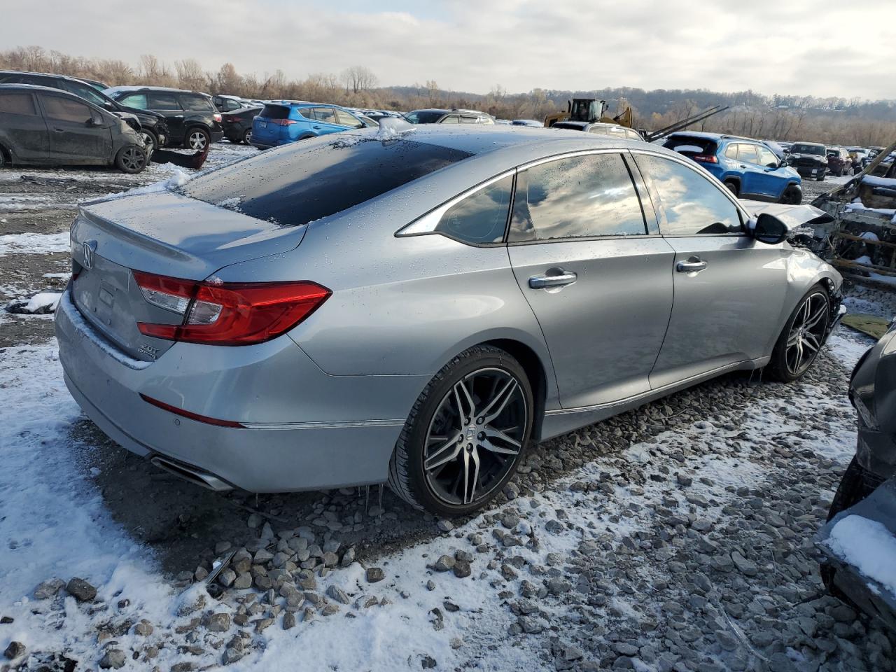 2021 Honda Accord VIN 1HGCV2F99MA009569 Copart auction photo, front end damage thumbnail 3
