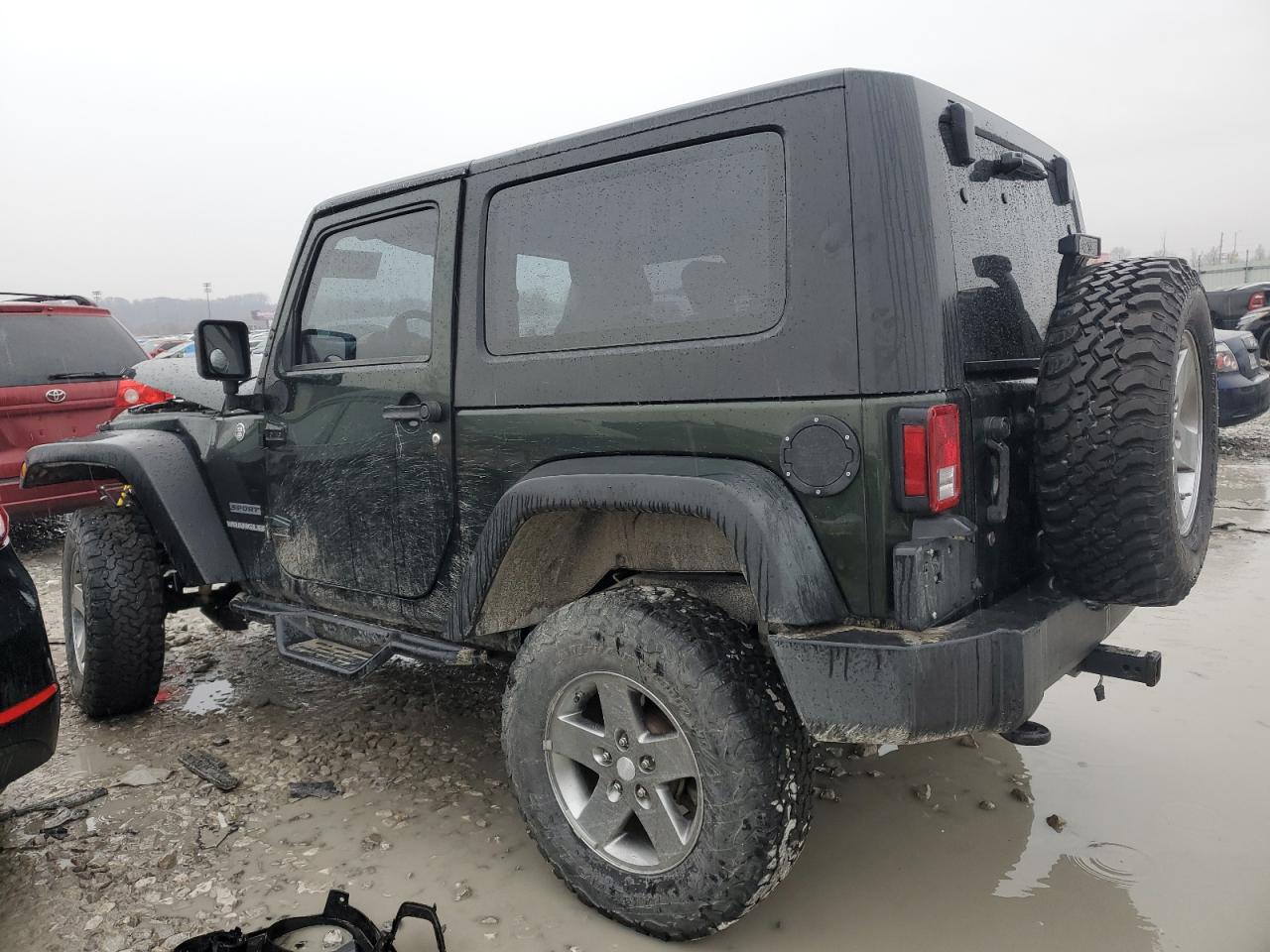 2010 Jeep Wrangler VIN 1J4AA2D16AL151600 Copart auction photo, front end damage thumbnail 2
