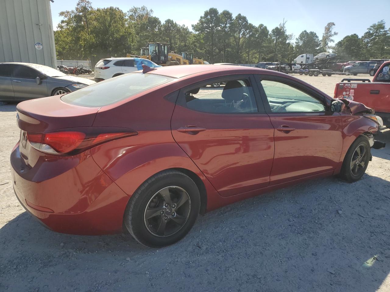 2015 Hyundai Elantra VIN 5NPDH4AE1FH600548 Copart auction photo, front end / minor dent/scratches damage thumbnail 3