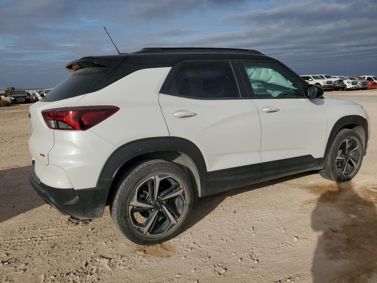 2022 Chevrolet TrailBlazer VIN KL79MTSL3NB109291 Copart auction photo, side damage thumbnail 3