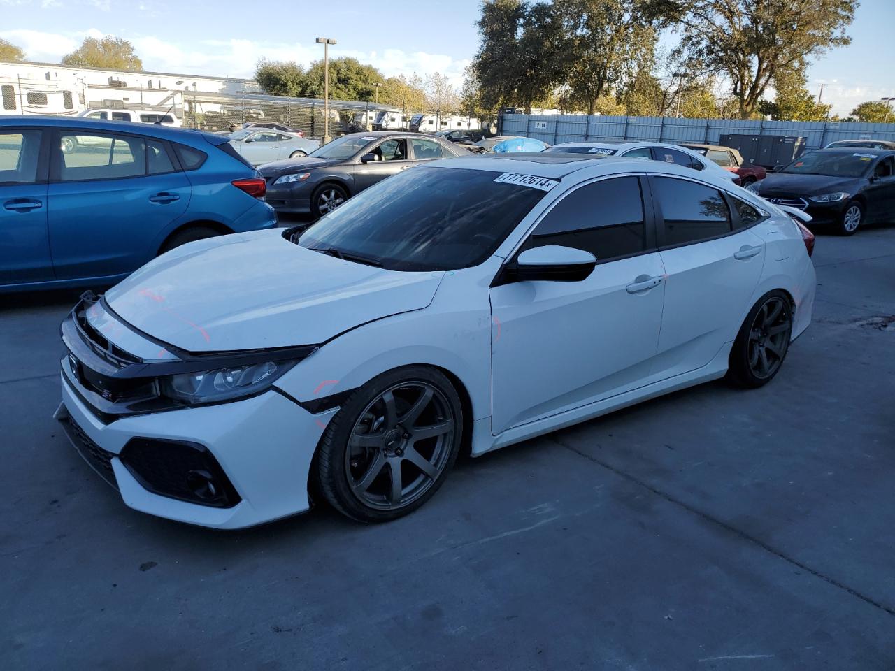 2019 Honda Civic VIN 2HGFC1E59KH707738