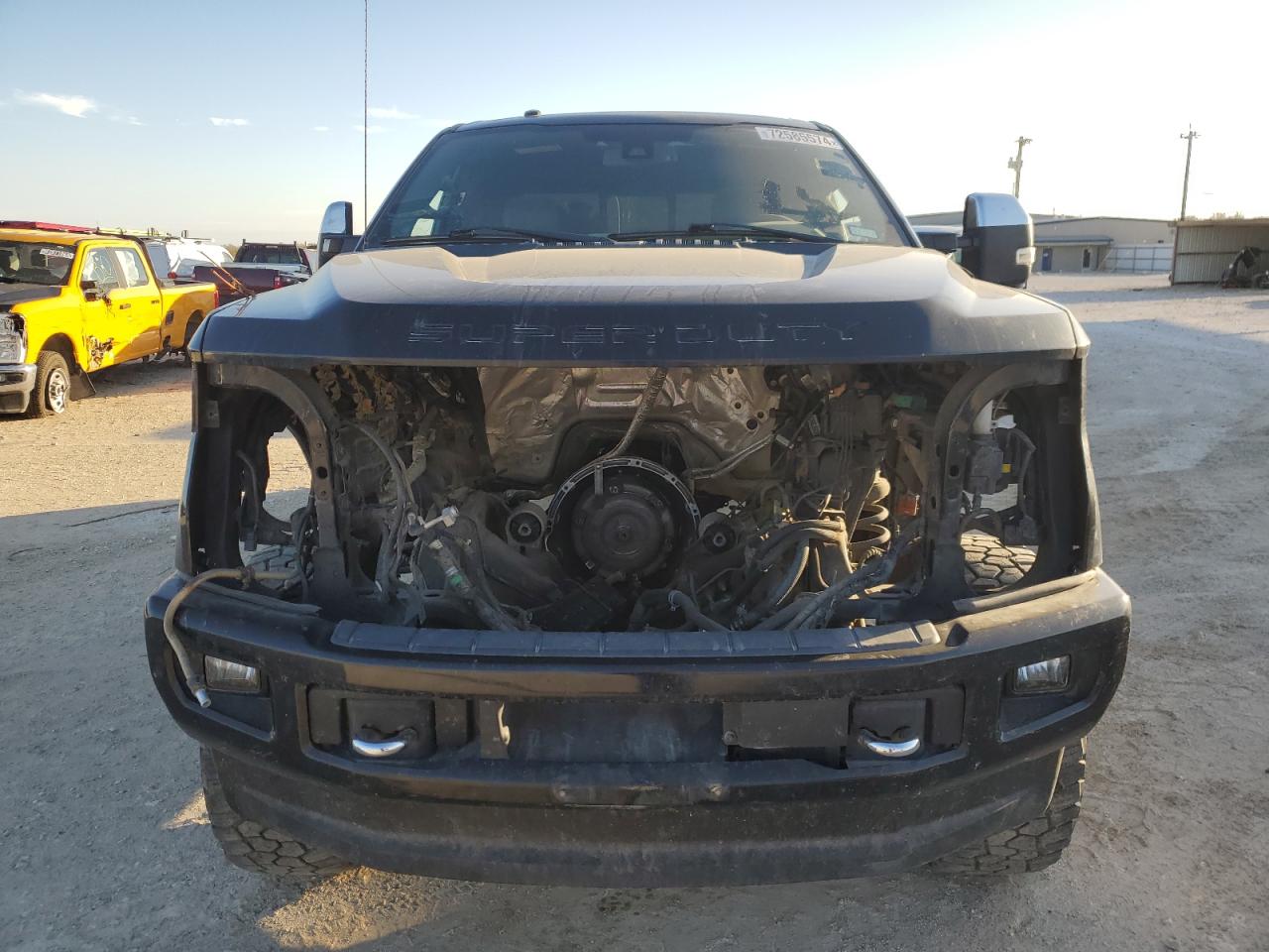 2017 Ford F250 VIN 1FT7W2BT3HEC95934 Copart auction photo, all over / stripped damage thumbnail 5