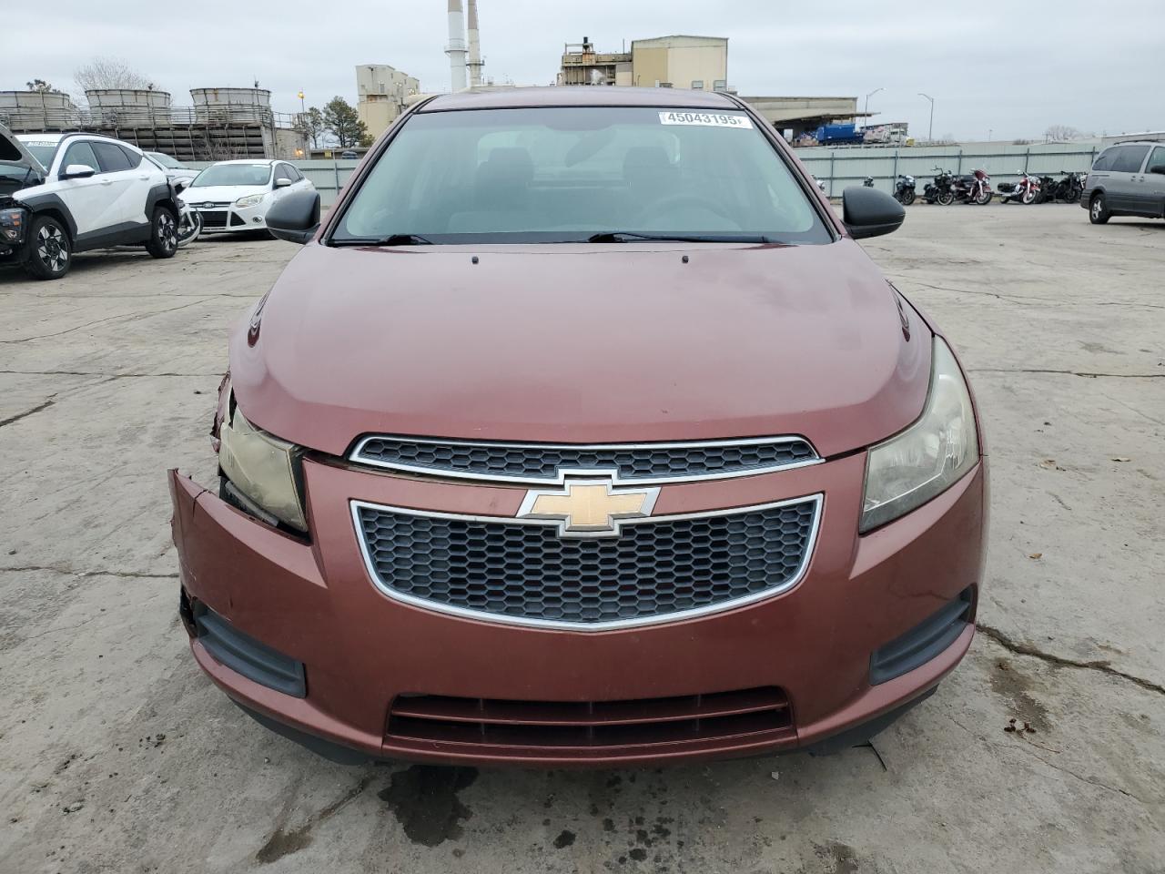 2012 Chevrolet Cruze VIN 1G1PC5SH9C7229187 Copart auction photo, front end / minor dent/scratches damage thumbnail 5