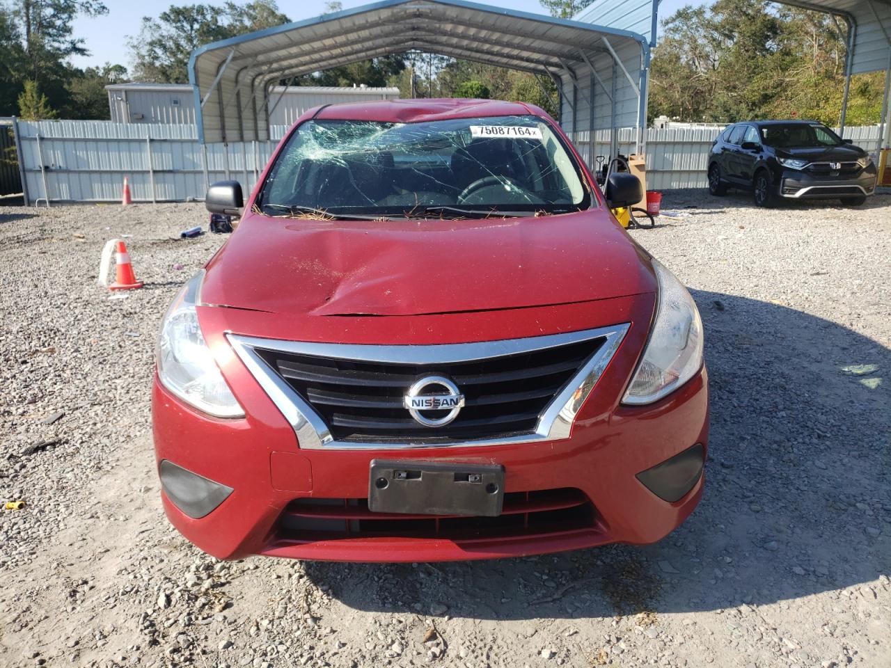 2015 Nissan Versa VIN 3N1CN7AP1FL875069 Copart auction photo, all over damage thumbnail 5