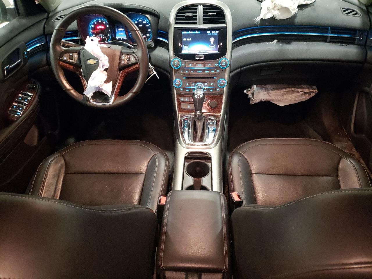2013 Chevrolet Malibu VIN 1G11H5SA7DF191069 Copart auction photo, front end / side damage thumbnail 8