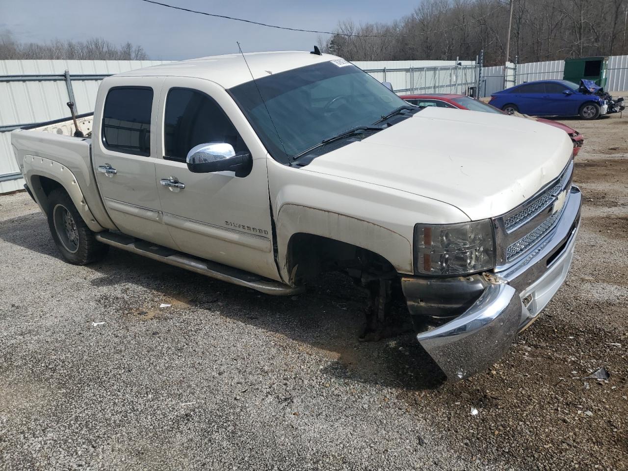 2012 Chevrolet Silverado VIN 3GCPKSE70CG283607 Copart auction photo, front end damage thumbnail 4