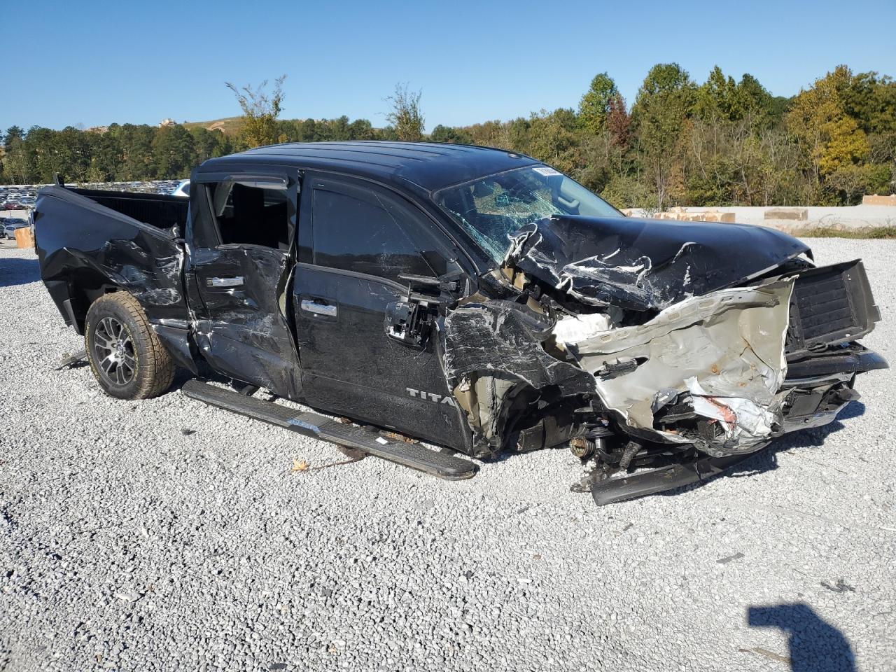 2021 Nissan Titan VIN 1N6AA1ED1MN527165 Copart auction photo, all over damage thumbnail 4