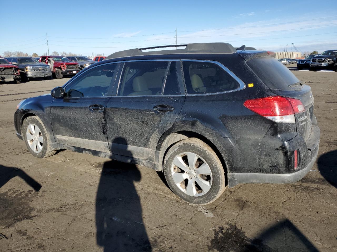 2011 Subaru Outback VIN 4S4BRBKC1B3310639 Copart auction photo, front end damage thumbnail 2