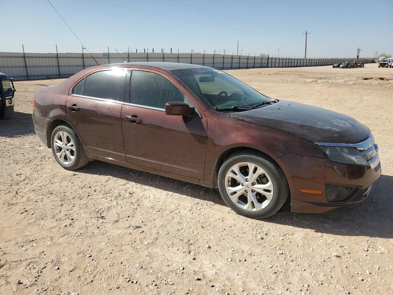 2012 Ford Fusion VIN 3FAHP0HA8CR158530 Copart auction photo, front end damage thumbnail 4
