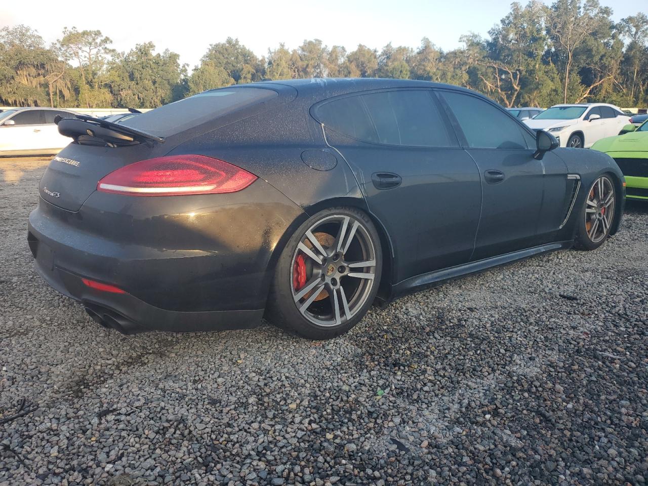 2014 Porsche Panamera VIN WP0AF2A7XEL083484 Copart auction photo, water/flood damage thumbnail 3
