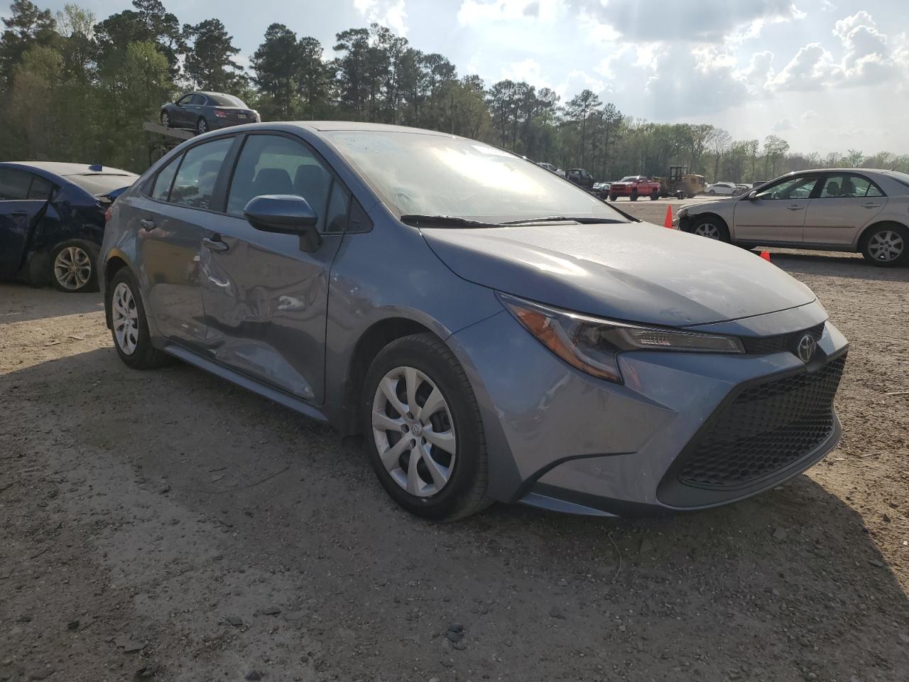 2022 Toyota Corolla VIN 5YFEPMAE3NP345362 Copart auction photo, side damage thumbnail 4
