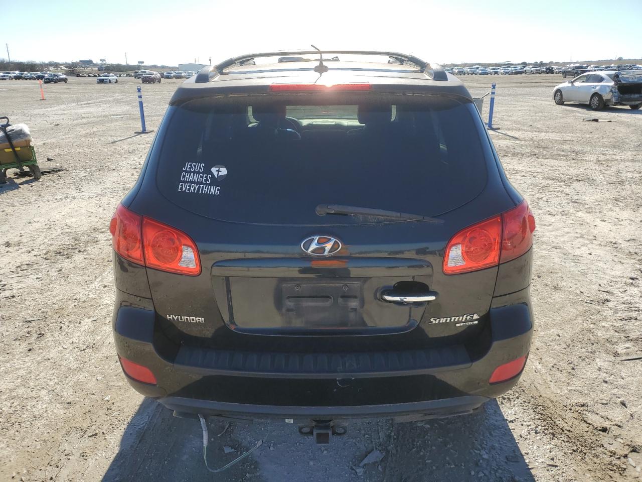 2009 Hyundai Santa Fe VIN 5NMSH13E89H294078 Copart auction photo, hail / front end damage thumbnail 6
