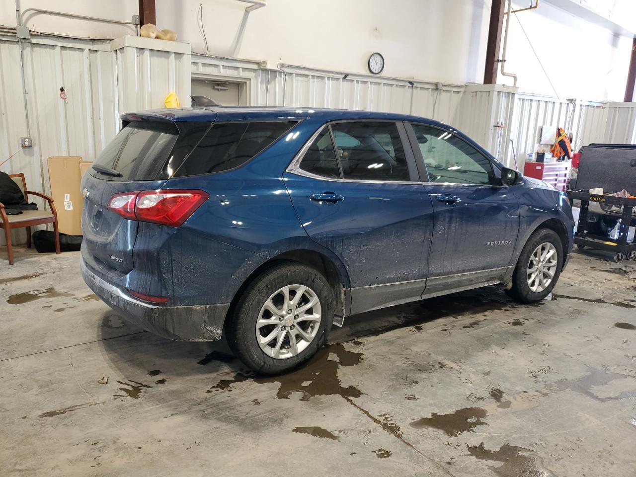 2021 Chevrolet Equinox VIN 3GNAXUEV0ML383062 Copart auction photo, side damage thumbnail 3