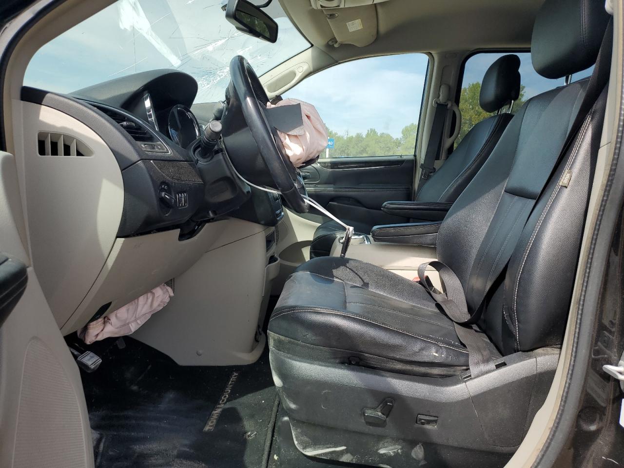 2014 Chrysler Town & Country VIN 2C4RC1BG1ER342634 Copart auction photo, front end / side damage thumbnail 7