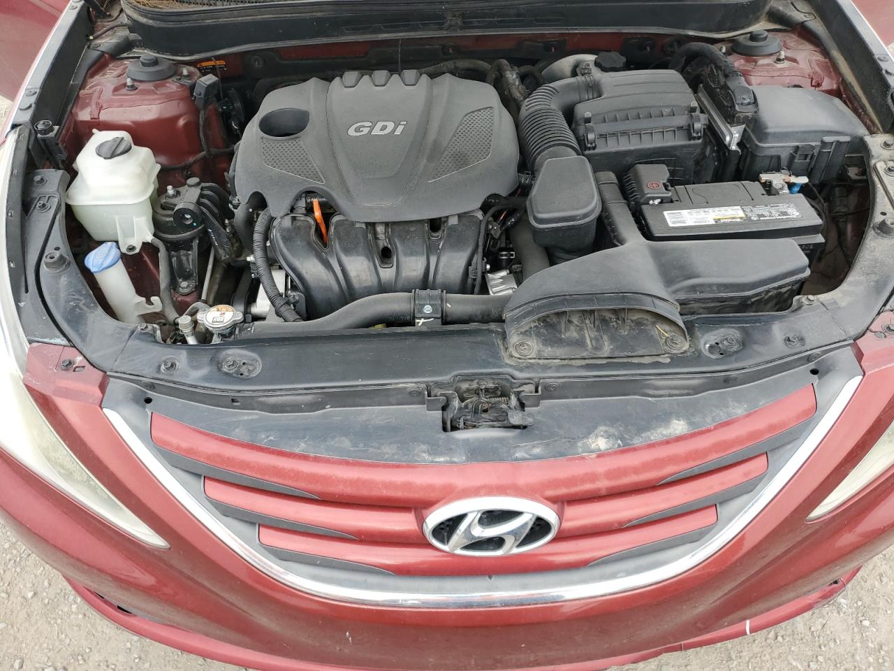 2014 Hyundai Sonata VIN 5NPEB4AC1EH942844 Copart auction photo, front end damage thumbnail 11