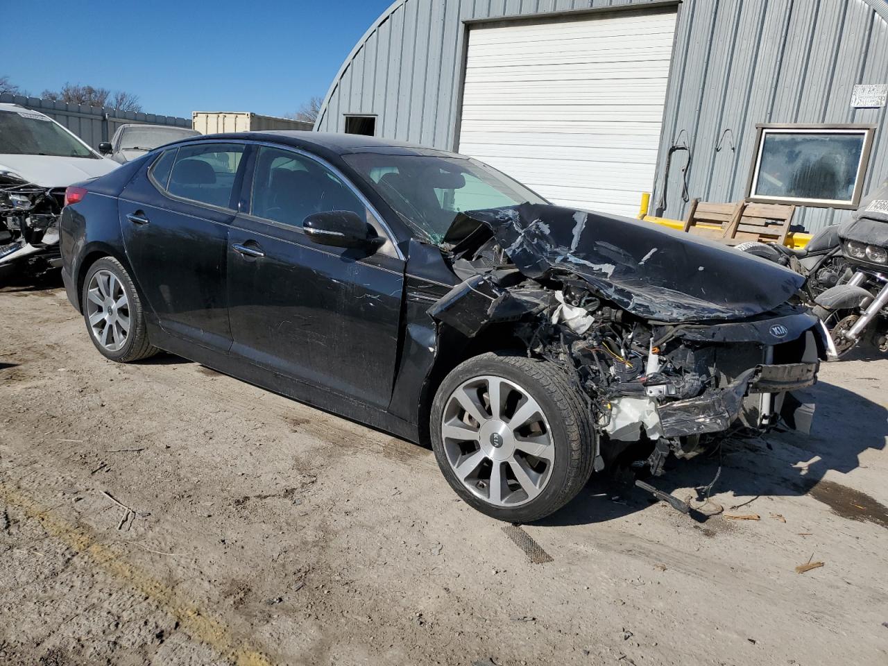 2013 KIA Optima VIN 5XXGR4A60DG211461 Copart auction photo, front end damage thumbnail 4