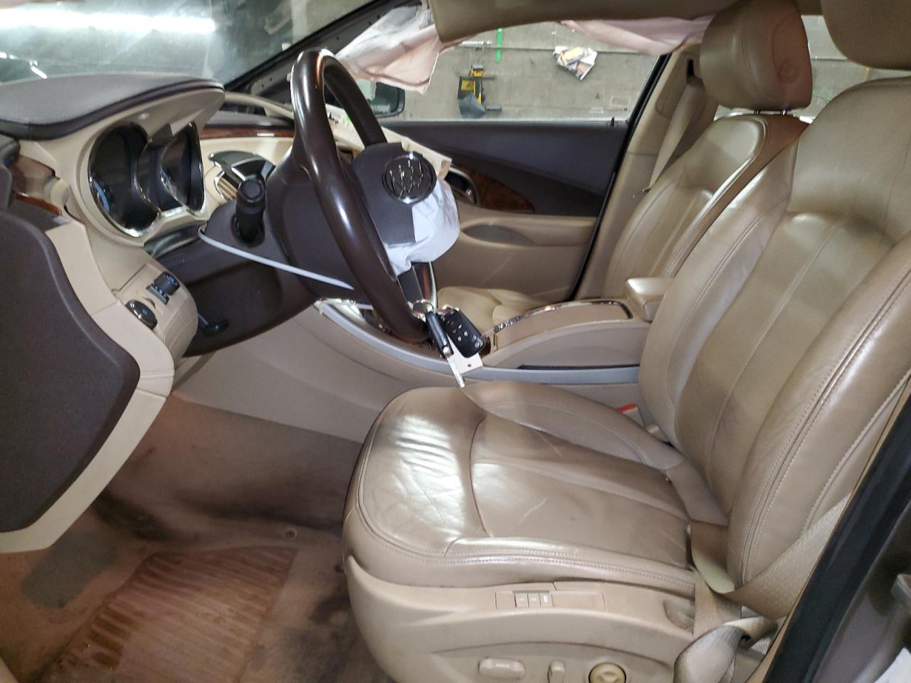 2010 Buick Allure VIN 1G4GK5EG3AF285668 Copart auction photo, front end / side damage thumbnail 7