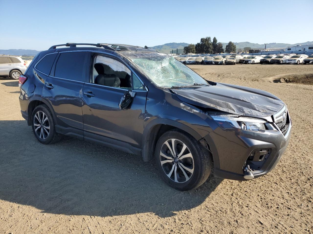 2019 Subaru Forester VIN JF2SKAUC8KH427719 Copart auction photo, rollover damage thumbnail 4