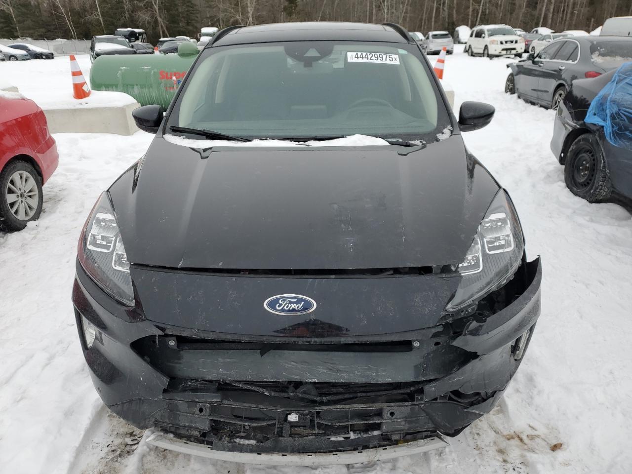 2020 Ford Escape VIN 1FMCU9J9XLUC45979 Copart auction photo, front end / side damage thumbnail 5