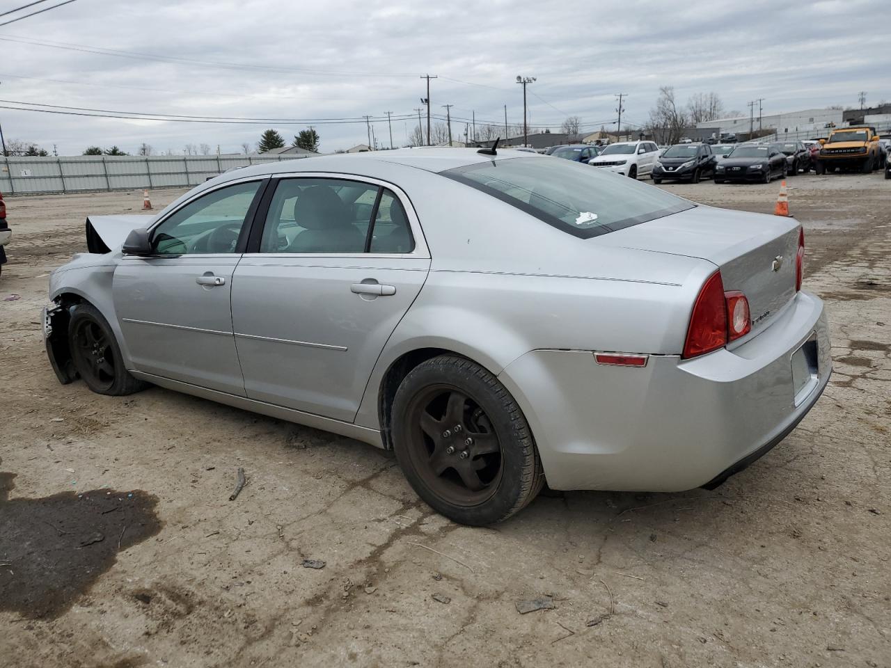 2011 Chevrolet Malibu VIN 1G1ZB5E10BF197163 Copart auction photo, front end / rear end damage thumbnail 2