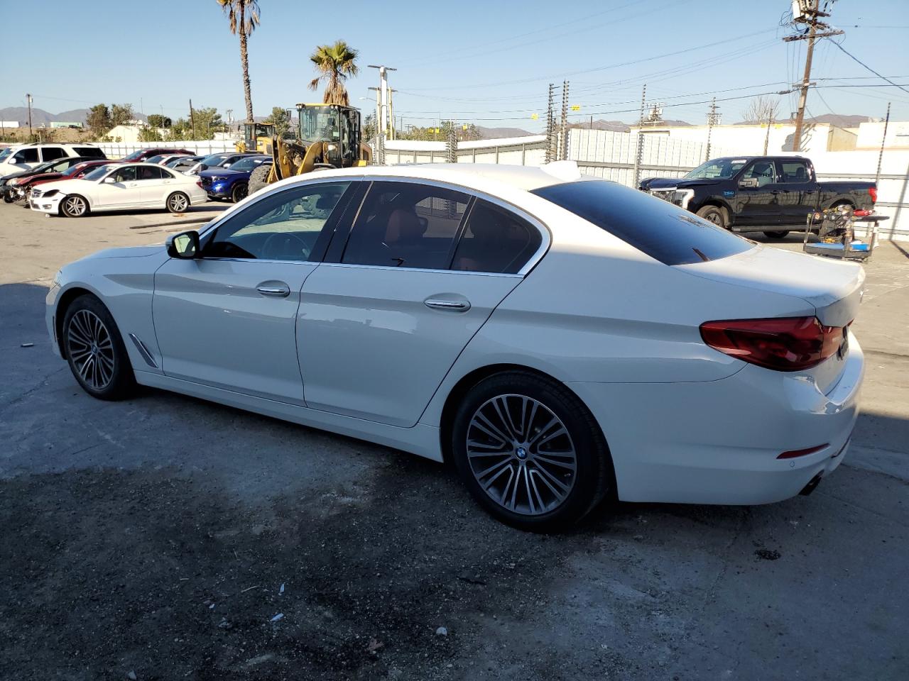 2018 BMW 5er VIN WBAJA5C5XJWA36167 Copart auction photo, mechanical damage thumbnail 2