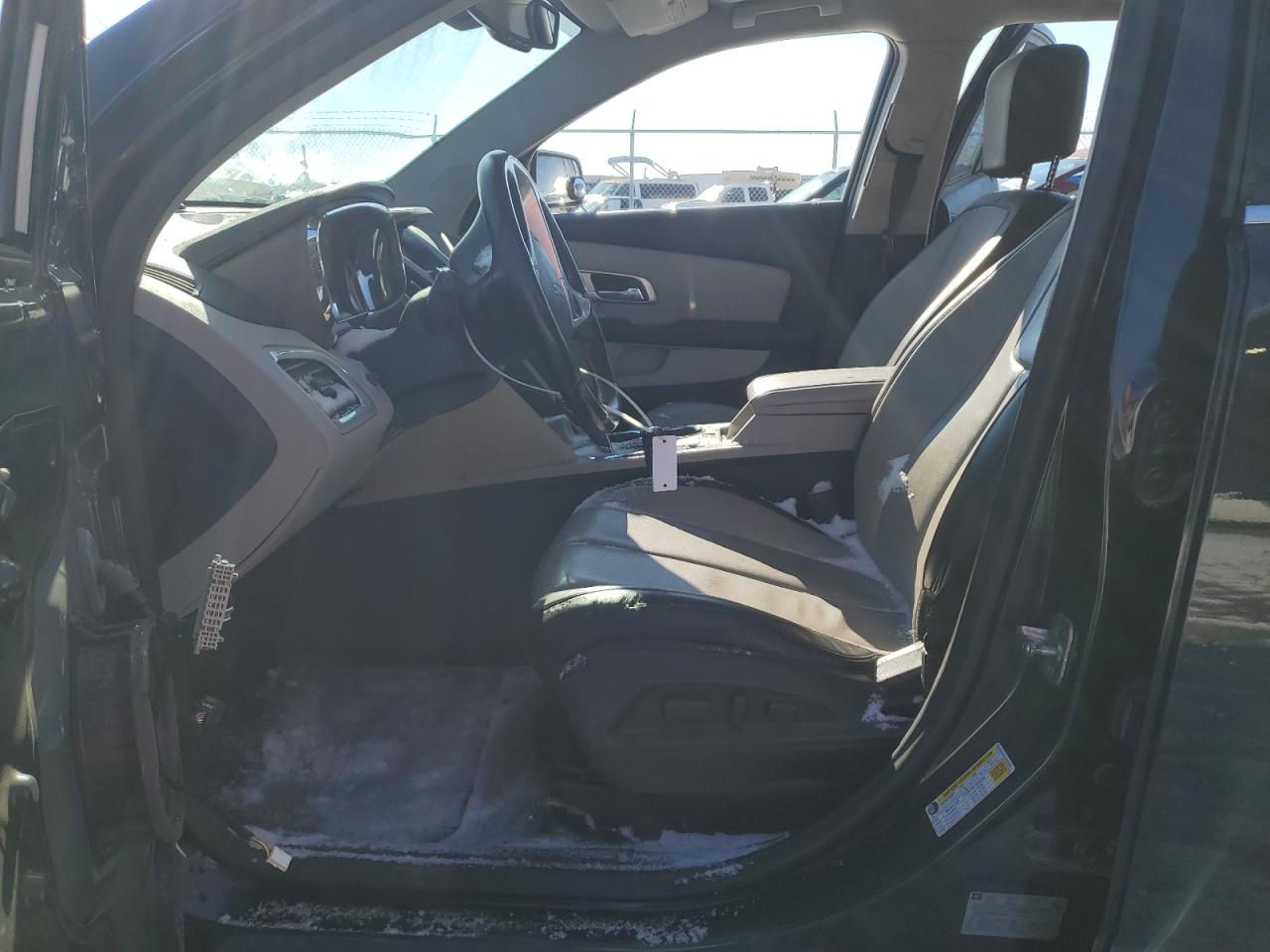 2015 GMC Terrain VIN 2GKALTEK4F6201055 Copart auction photo, front end / side damage thumbnail 7